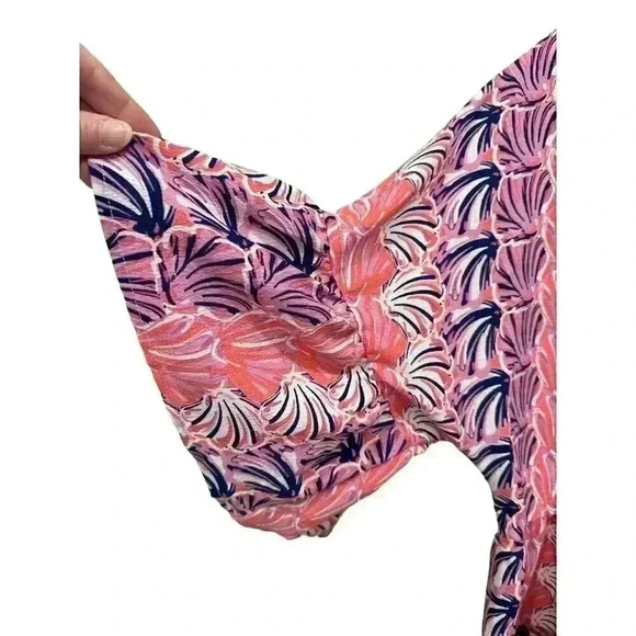 Simply Southern Gather Blouse with Bell Sleeves Size XXL, Pre-Owned - Picture 3 of 8